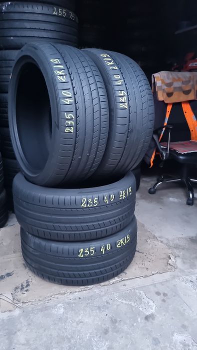 4 Anvelope Vară Tristar 235 40 ZR19 Stare Perfectă