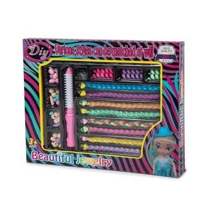 Детски фризьорски комплект за прически с плитки