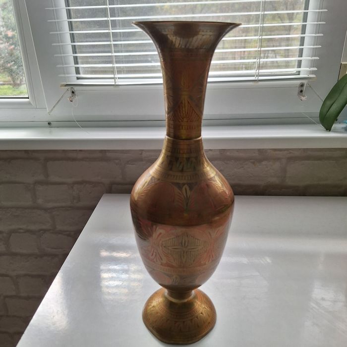 Ваза месинг височина 33 см