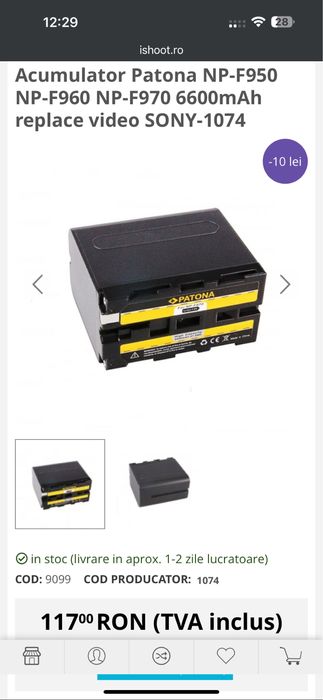 Lampa foto video Yongnuo YN-1200