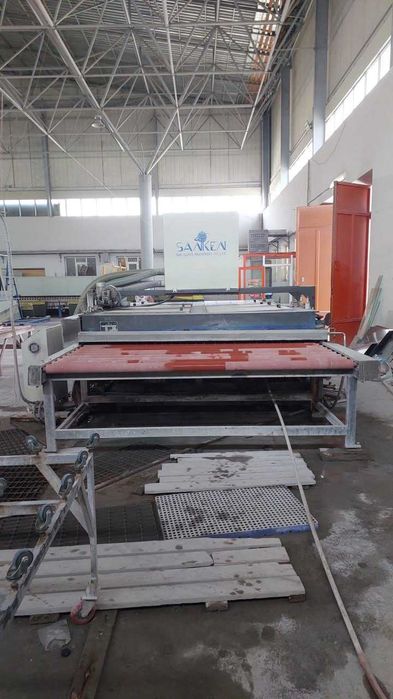 Оборудования для мойки и закалки листового стекла