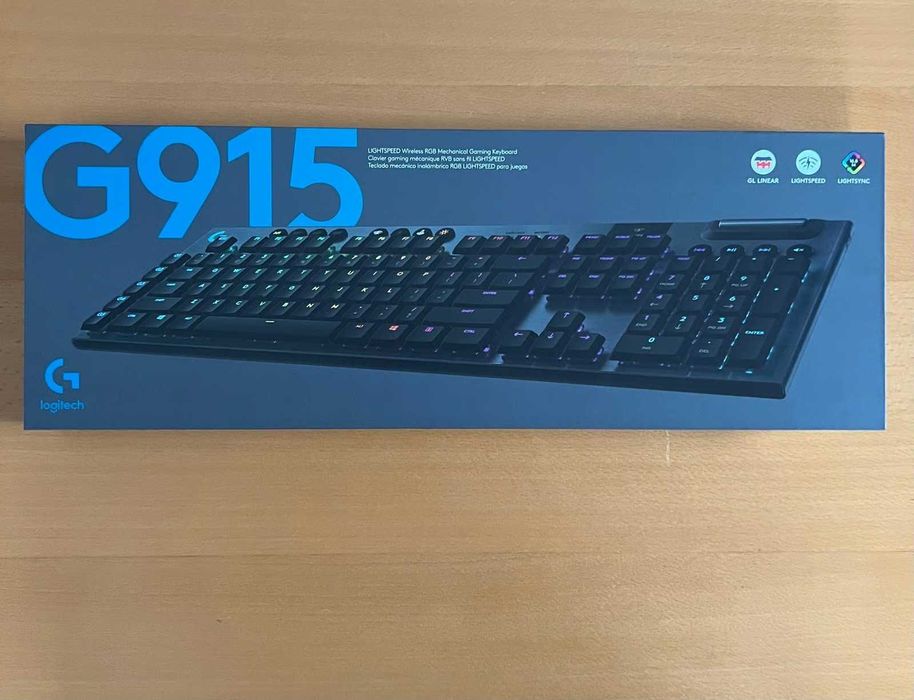 Tastatura Wireless gaming mecanica Logitech G915 X Linear nou Sigilata