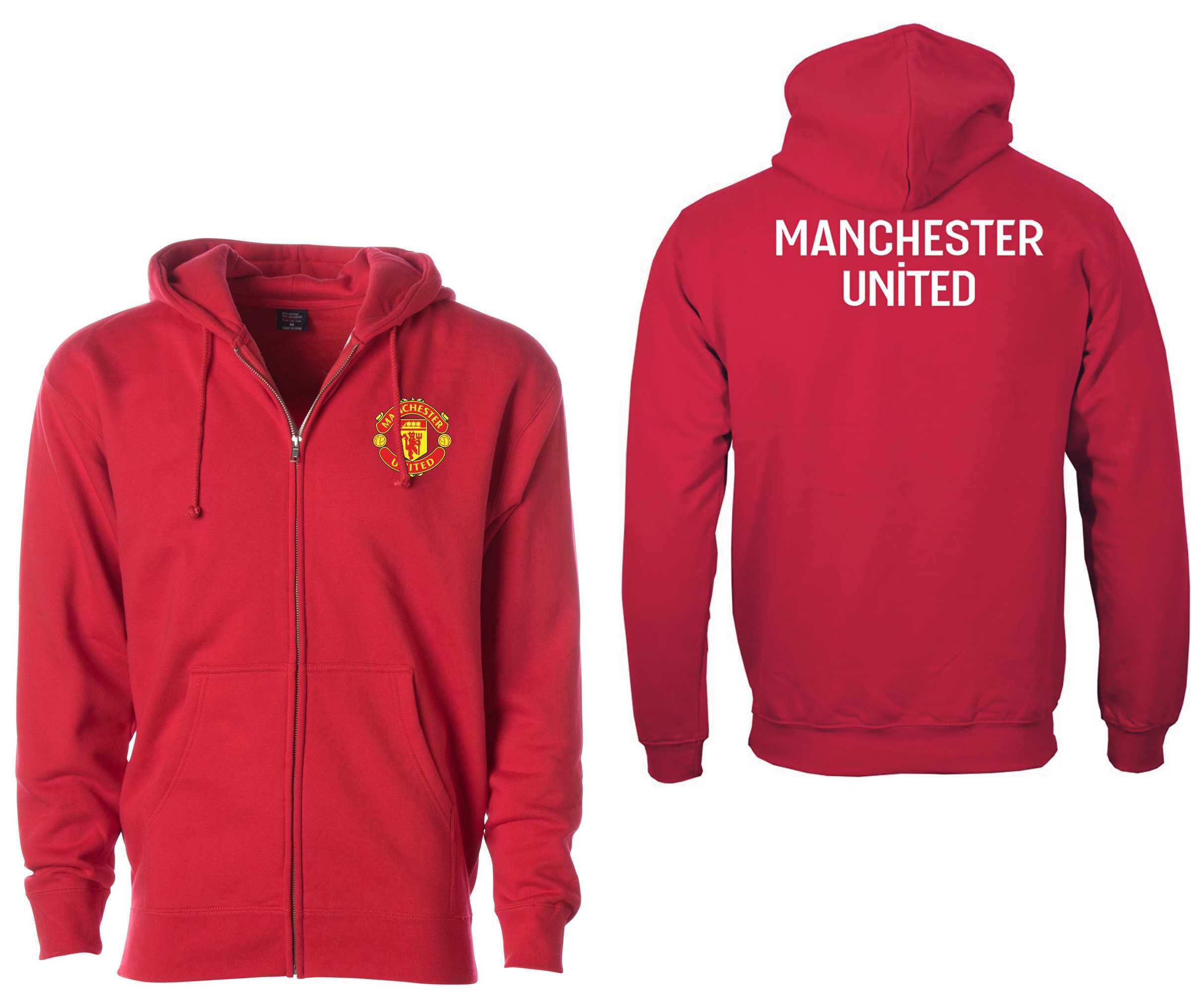 Суичър с цип / ZIP Hoodie Manchester RONALDO / Манчестър Юнайтед.