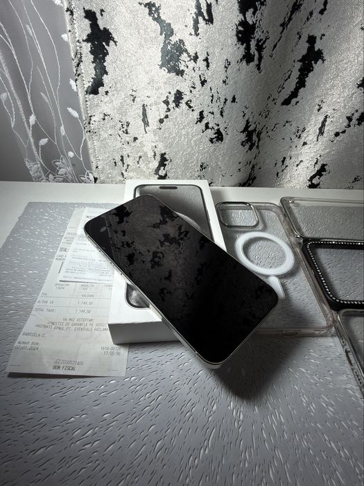 Iphone 15 Pro Max white titanium 256 GB