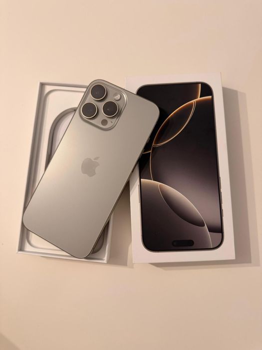 iPhone 16 Pro Max 256GB – Natural Titanium – Ca nou!