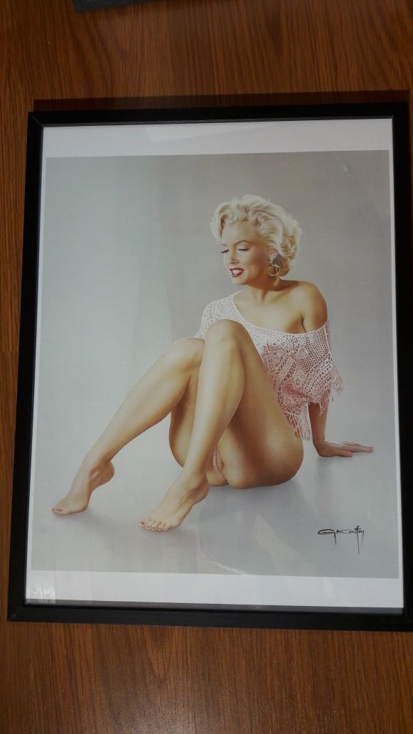 Marilyn Monroe în viziunea artistului Gennadiy Koufay