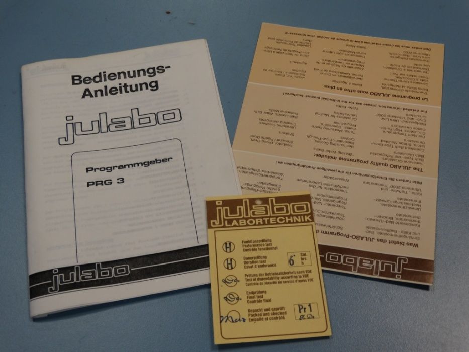 Лабораторен програматор JULABO PRG 3