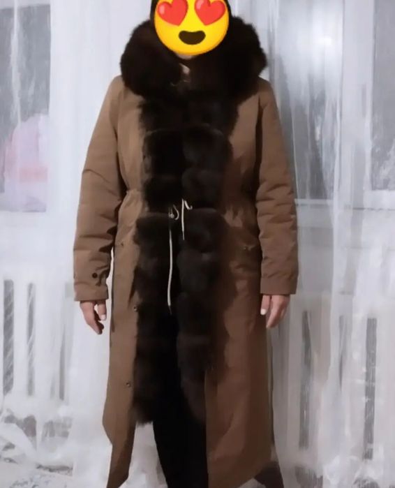 шуба парка плащ норка