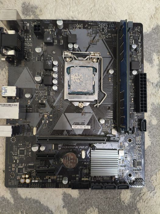 Продам  материнскую плату + процессор