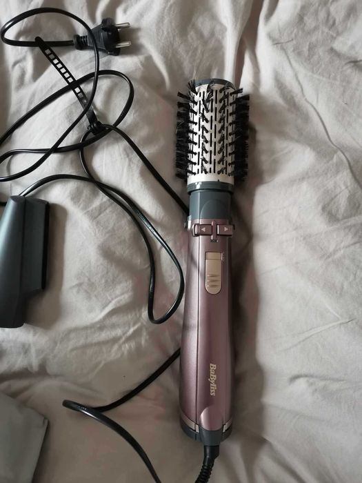 Perie rotativa BaByliss AS960E, 1000W, Ionizare, 4 Accesorii,