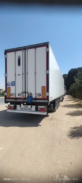 DAF XF Euro6 460. прицеп schmitz стена 5см 2016