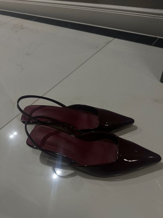 Ниски официални обувки - цвят бордо