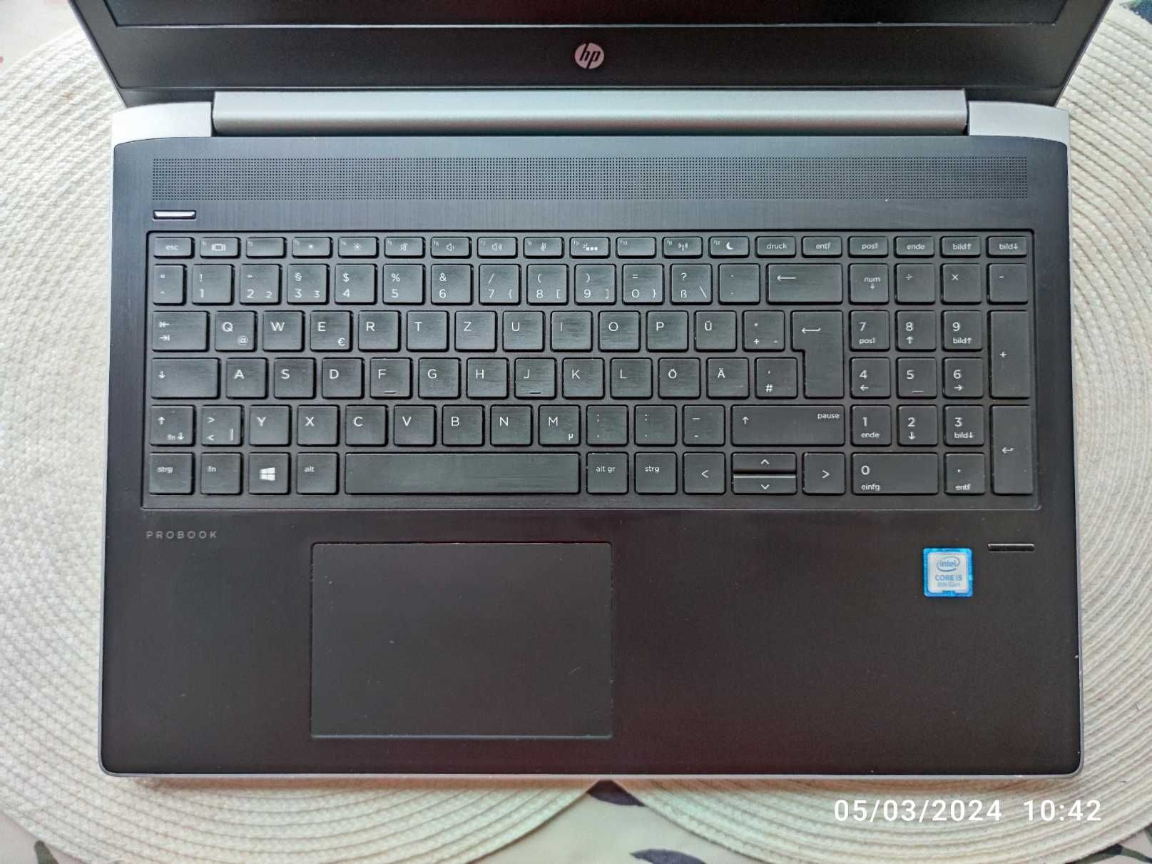 HP ProBook 450 G5 15'6 inch Nvidia 930MX i5 8250U 8Gb RAM 256 SSD