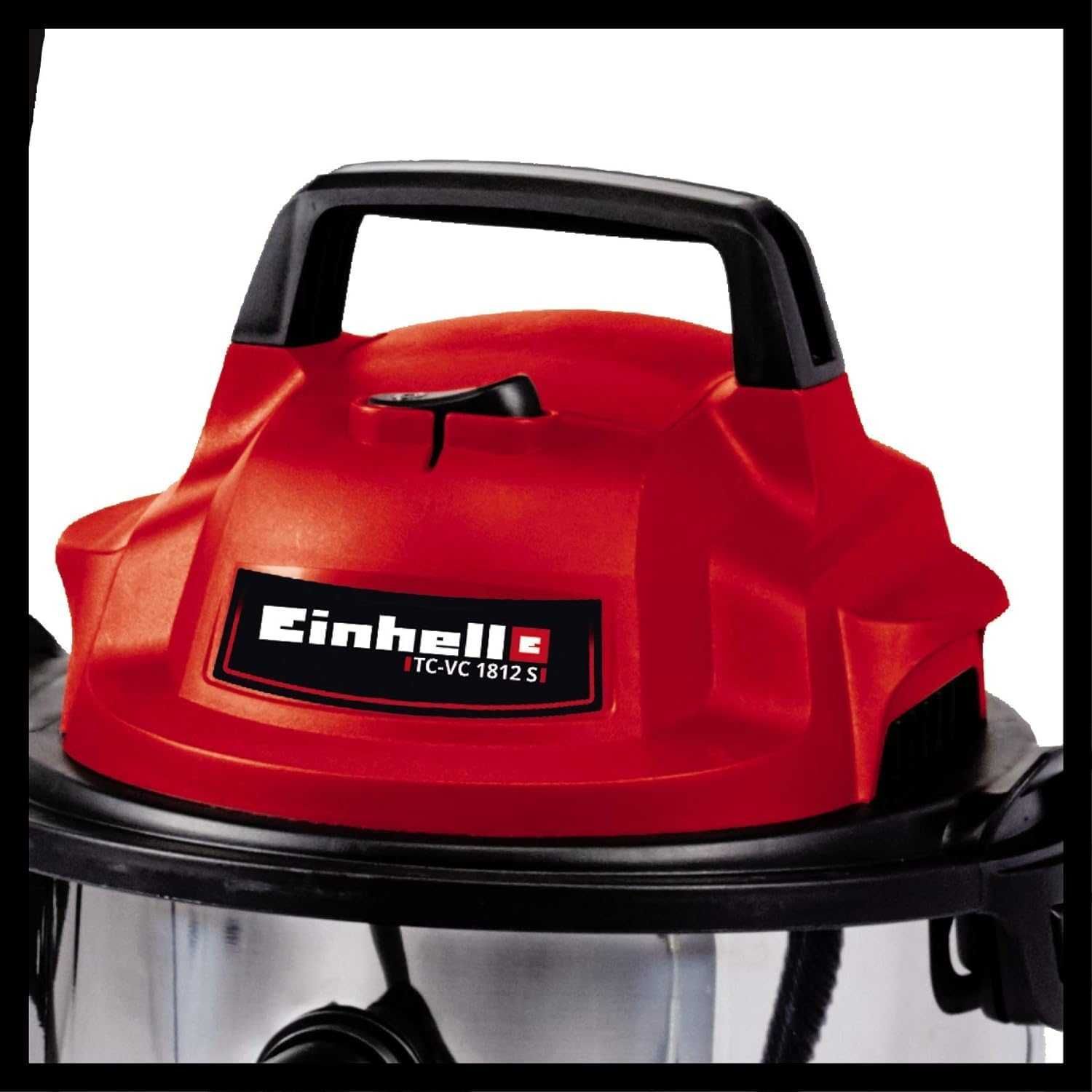 Прахосмукачка за сухо и мокро почистване Einhell TC-VC 1812 S