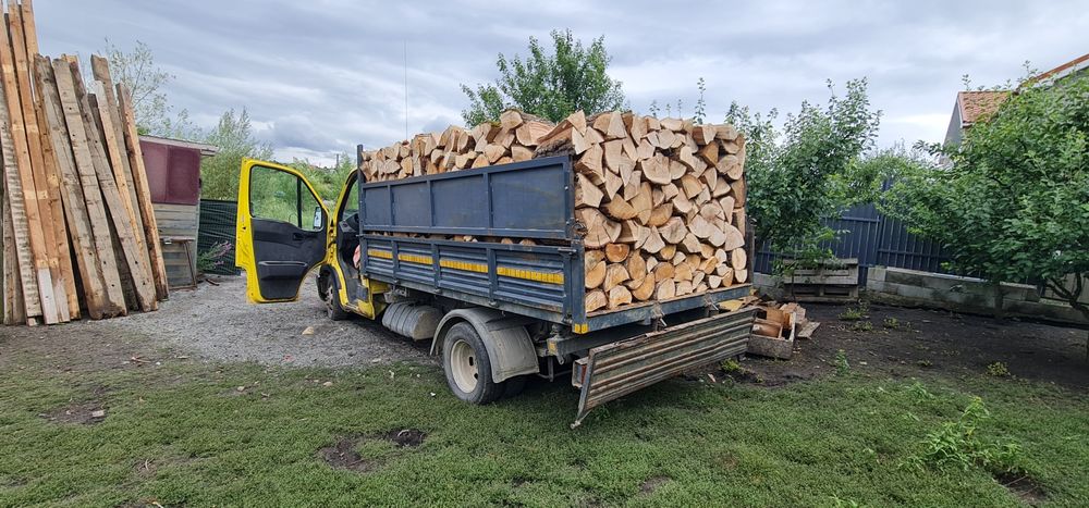 Lemne uscate pentru foc