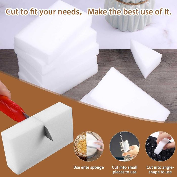 10x bureti magici din melamina, elimina efficient petele 10 x 6 x 2 cm