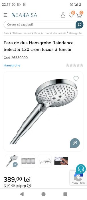 Para dus hansgrohe