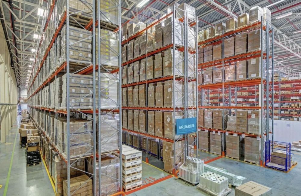 Rafturi metalice depozitare paleti