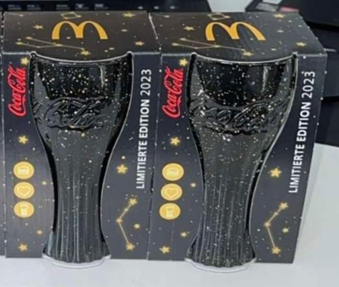 Pahar Coca Cola din colectia McDonald’s 2023