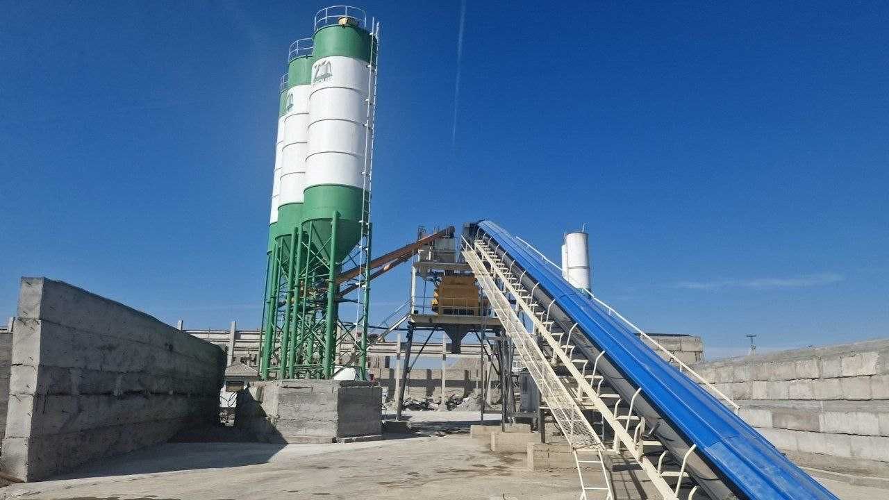 Бетонный завод от 35m3/ч  до120m3/ч Есть в наличии