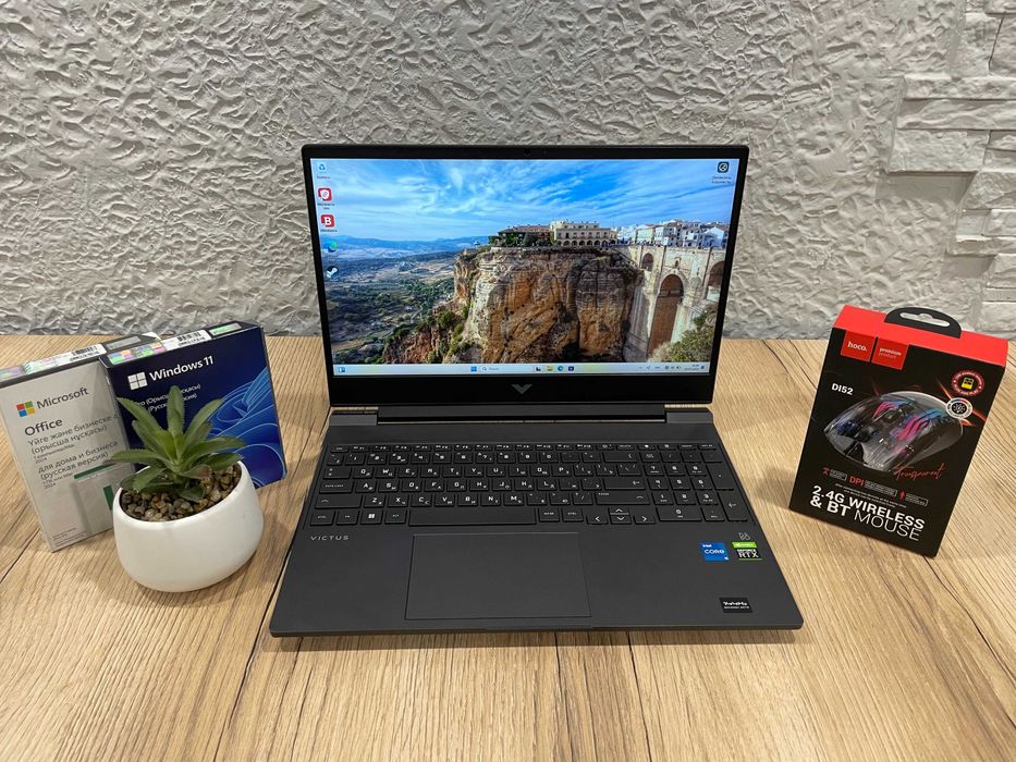 Игровой ноутбук HP Victus 15 /Core i5-12450H/16GB/512GB/RTX3050-4GB