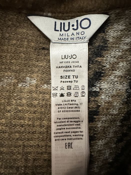 Pelerina/ Poncho LIU JO, superba