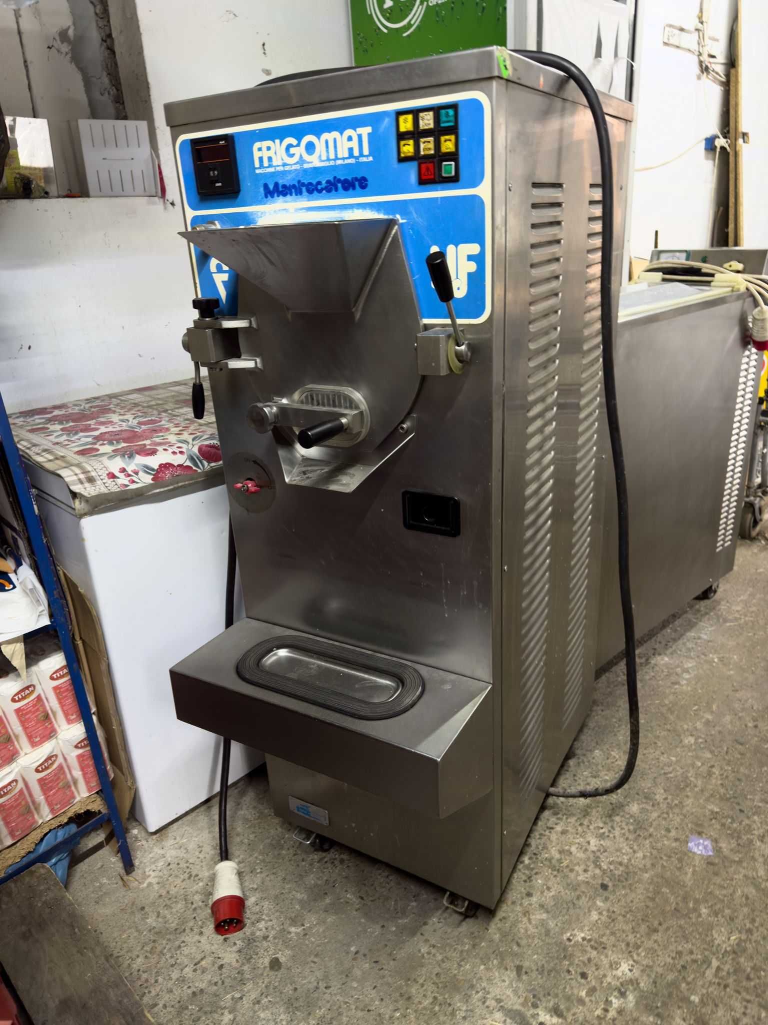 Masina de inghetata/gelato artizanala Frigomat + pasteurizator