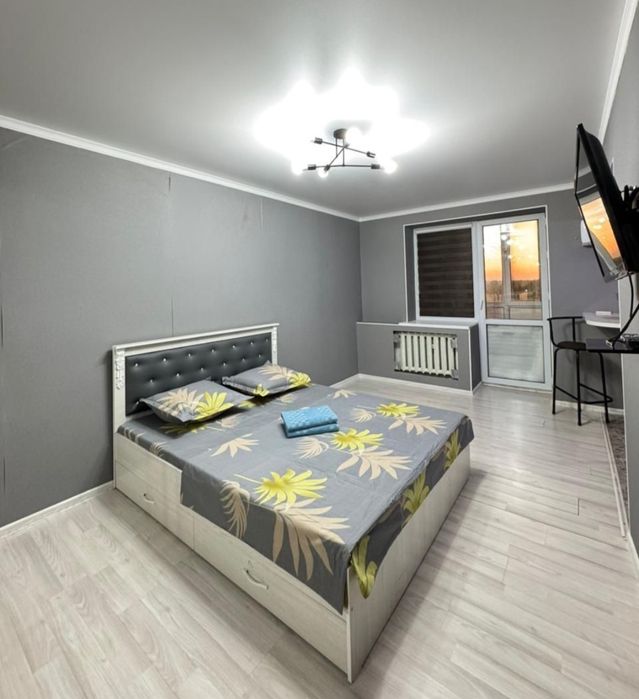 Продаётся 1-комн., Байзак батыра - 24 гимназия, 5 этаж