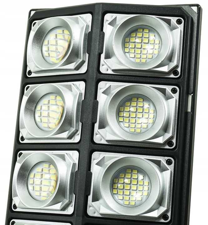 Lampa LED solara dubla 800W senzor telecomanda + suport (B5800)