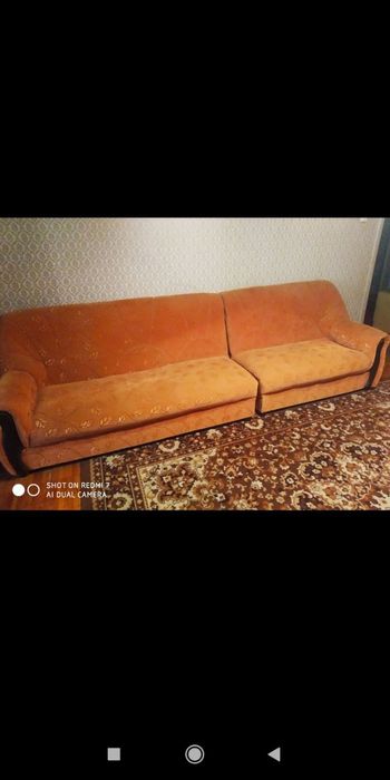 Диван и 2 кресла