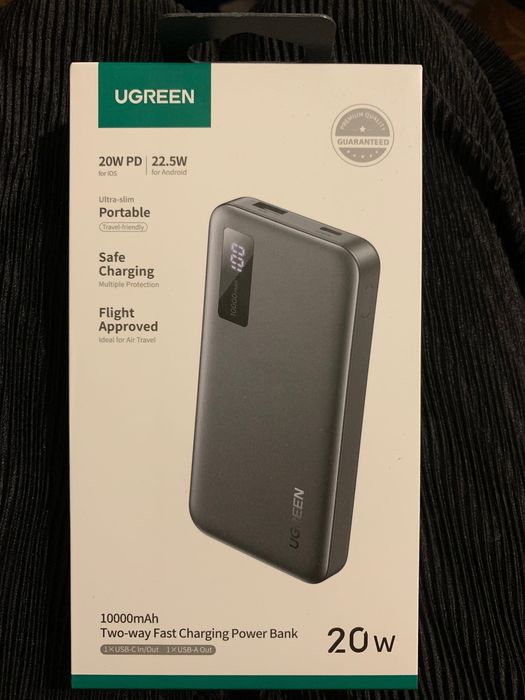 Външна батерия Ugreen 10000mAh