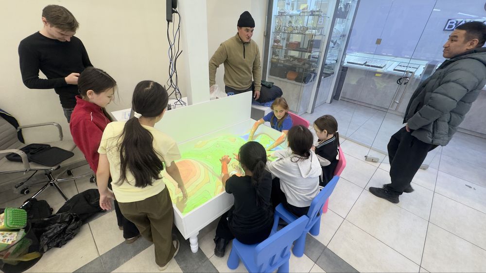 Оборудование Интерактивная песочница