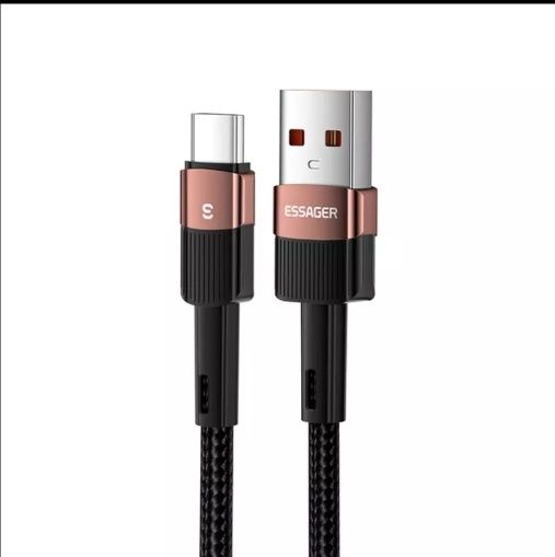 Кабел USB C,Essager ,за бързо зареждане и пренос на данни