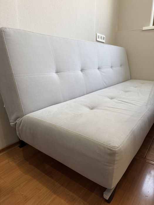 Диван раскладной серый