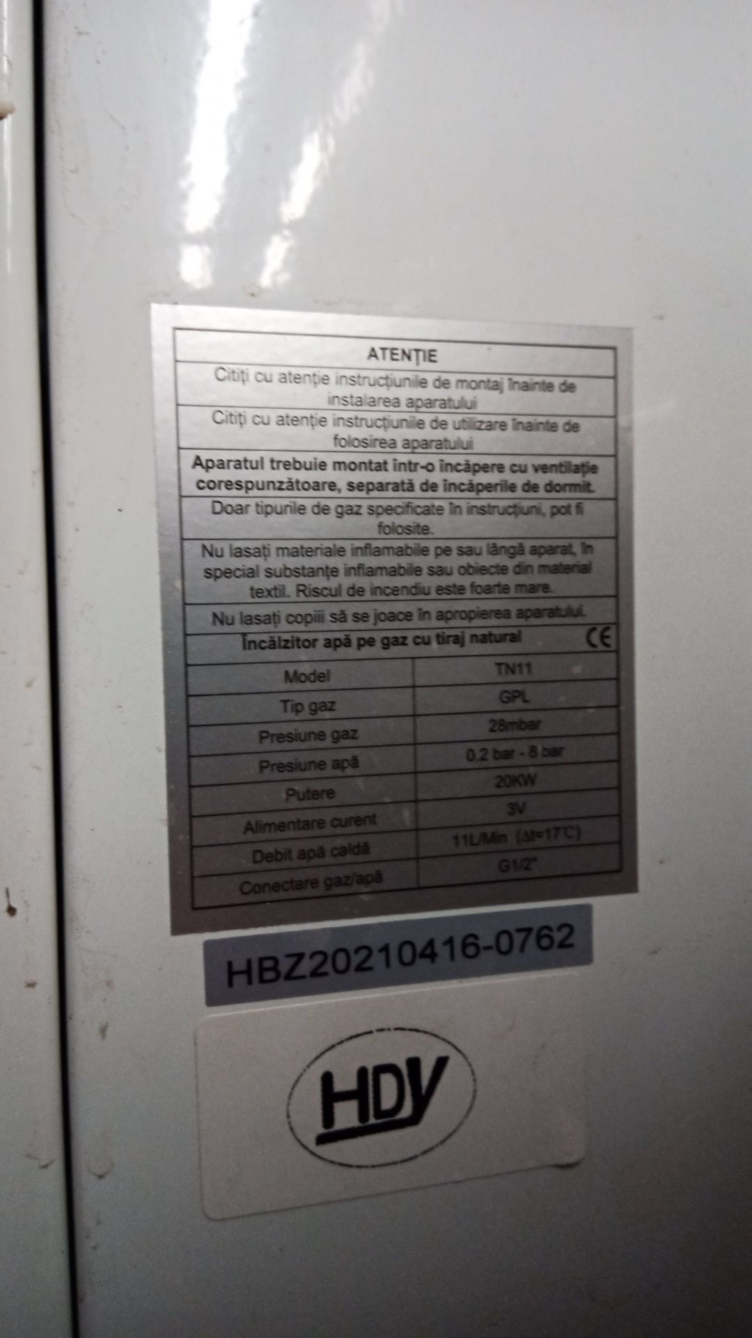 Instant gpl calore 11 l