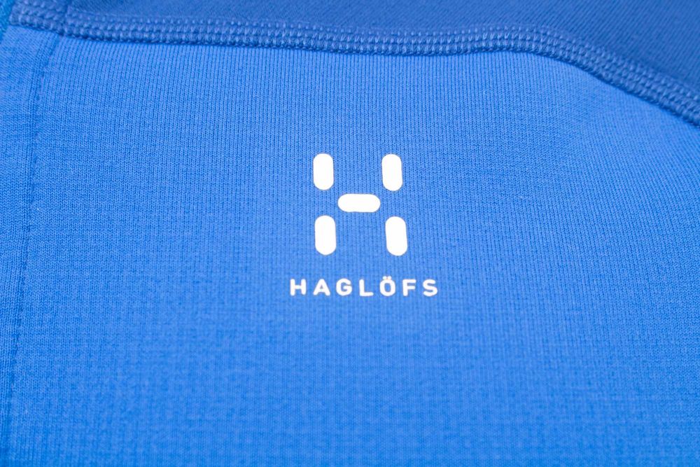 Haglofs Stem мъжки 1/4 цип пуловер син термо блуза S