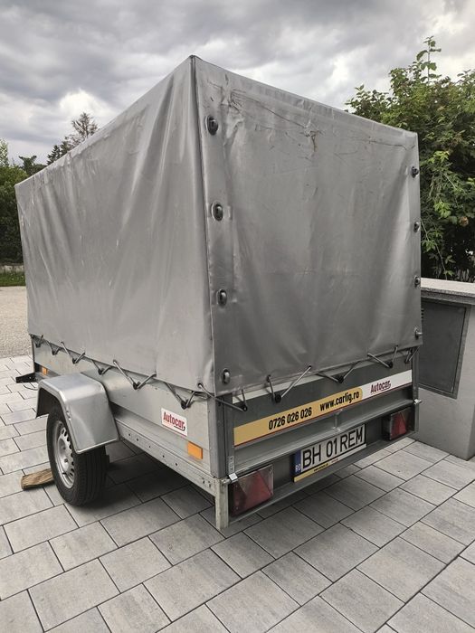 Remorcă de 750kg basculabilă ( lungime 250 cm)