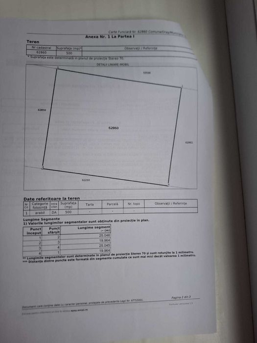 Teren 500 mp Livada de Bihor