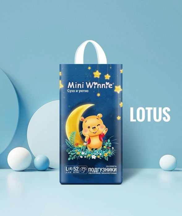 Подгузники, памперсы mini winnie