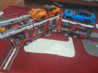 Lego tehnic transportor de masini+shevrolet corvette zr1