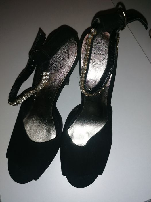 Sandale piele Mango