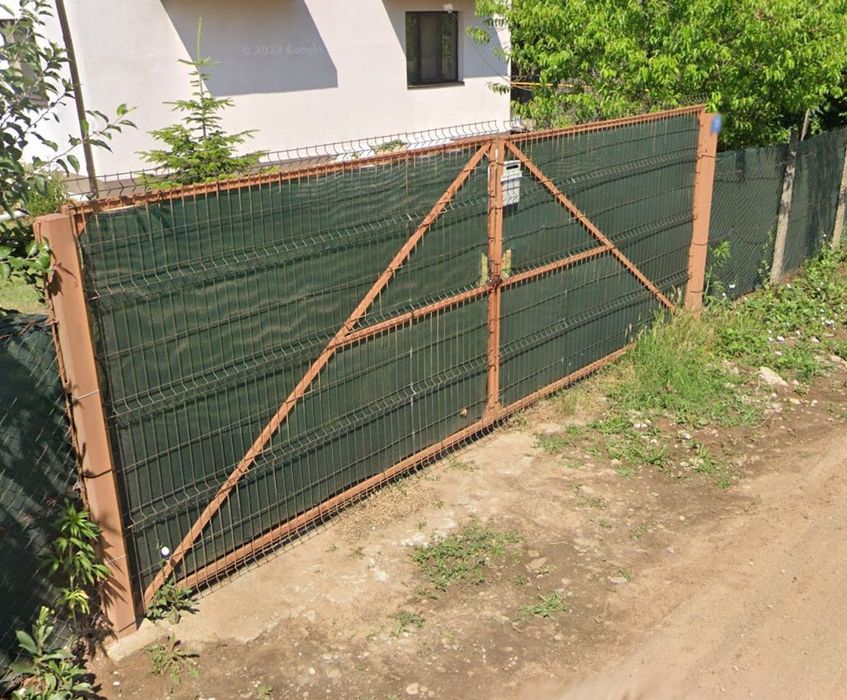 Porți metalice (acces auto) și stâlpi