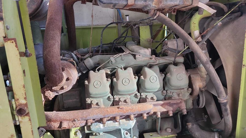 motor mercedes v 8 om  cu turbo