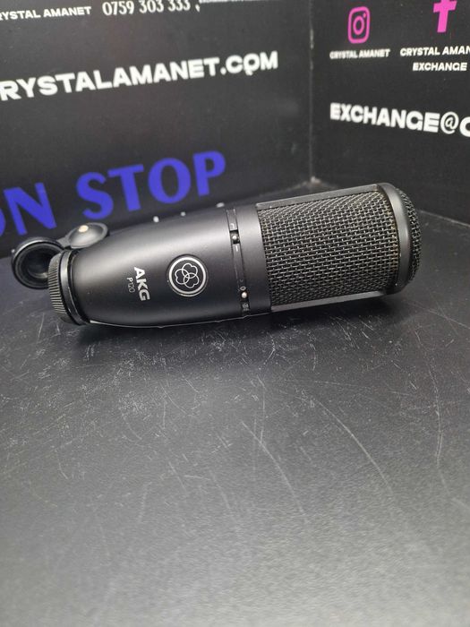 Microfon AKG P120, condensator cardioid, calitate studio