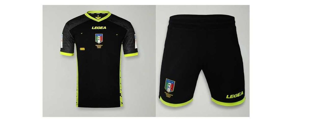 Футболен екип с къс ръкав Италия Legea ARBITRO