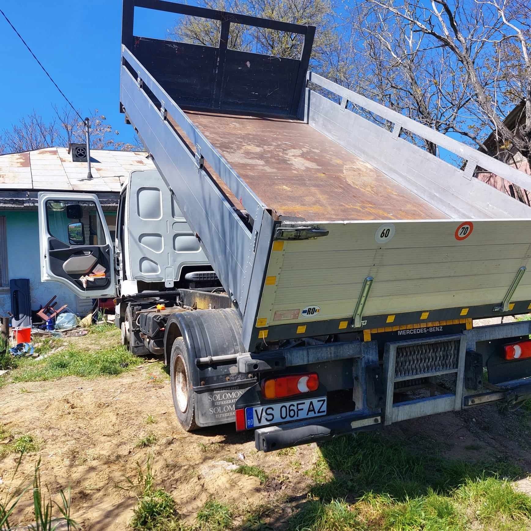 Vând camion Renault Midlum dxi190 de 7.5t basculabil