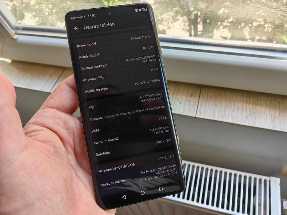 Huawei P50 Pro * 256 GB * accept schimburi