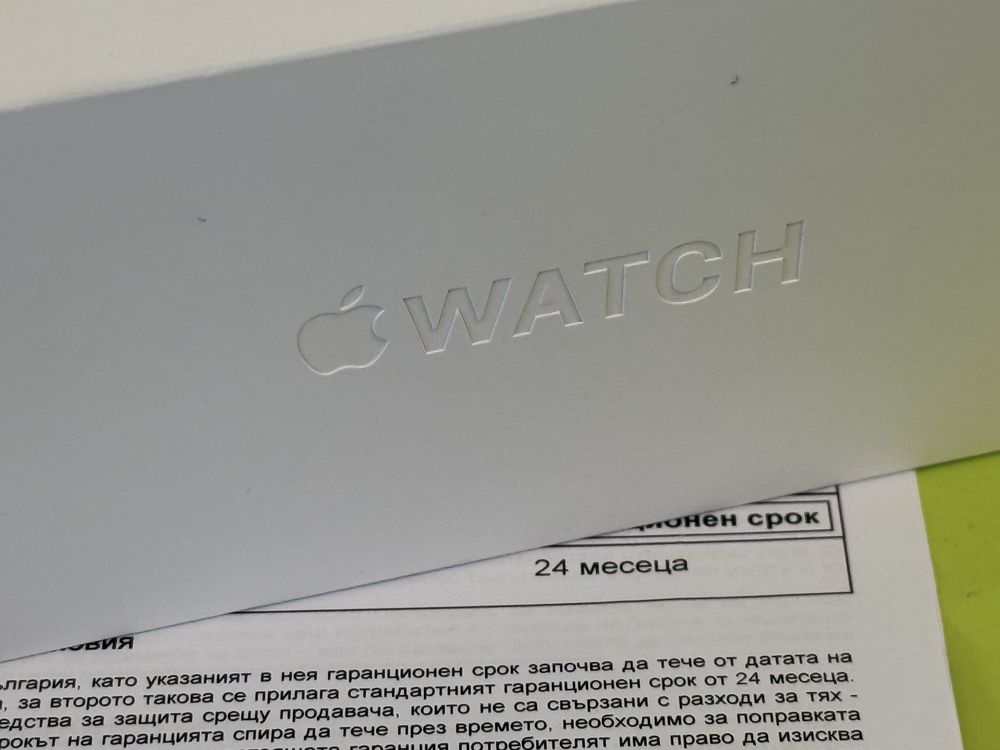 ЗАПЕЧАТАН 46mm Apple watch 11 Yettel Гаранция 2027 г. Space Gray