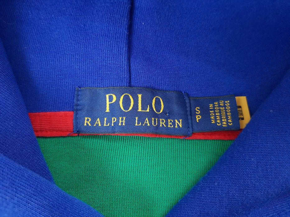 Polo Ralph Lauren Colour-Blocked - Оригинален мъжки суитшърт размер S