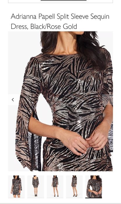 Rochie Adrianna Papell mar 36 S